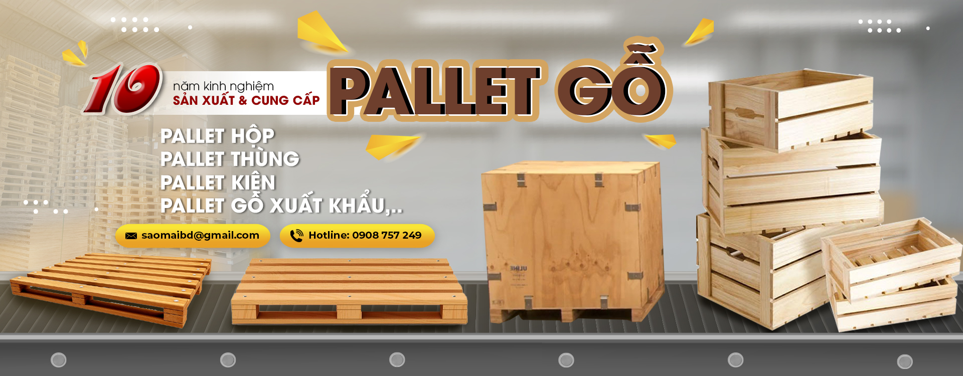 Công Ty TNHH Pallet Bình Dương Vina